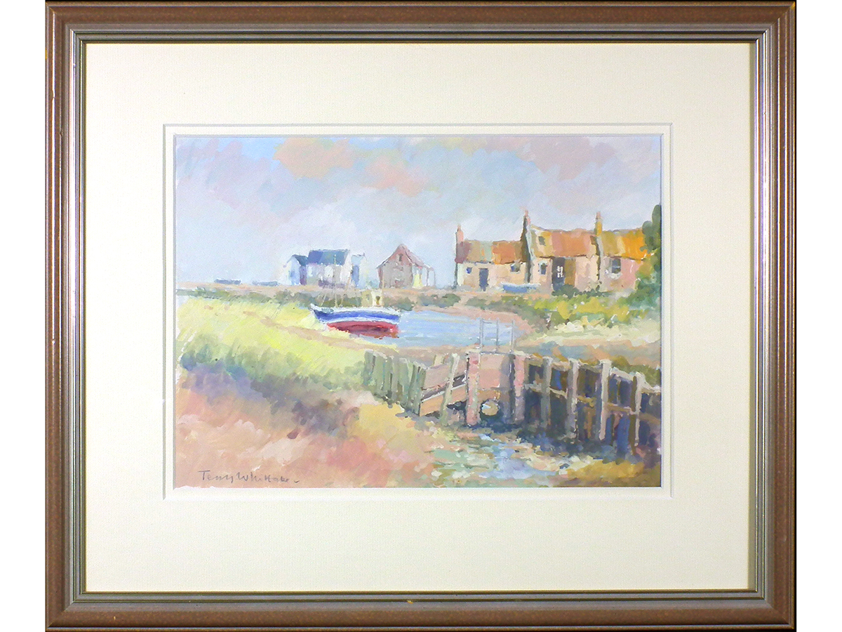 Terry Whittaker, Brancaster, Gouache