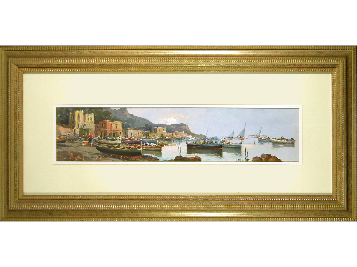 Esposito, Amalfi Coast, Oil on canvas