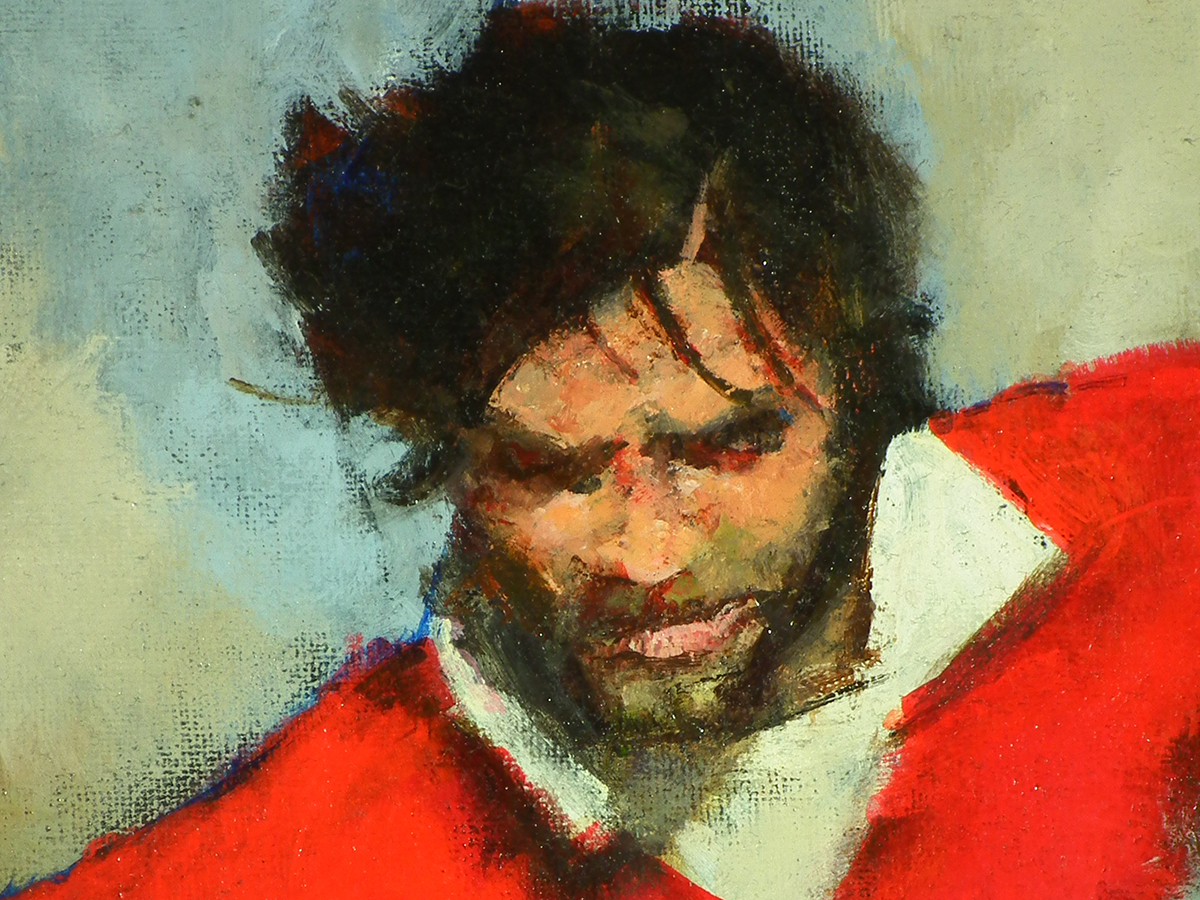 George Best, Oil Painting, Stephen Wild, Icon, Manchester United