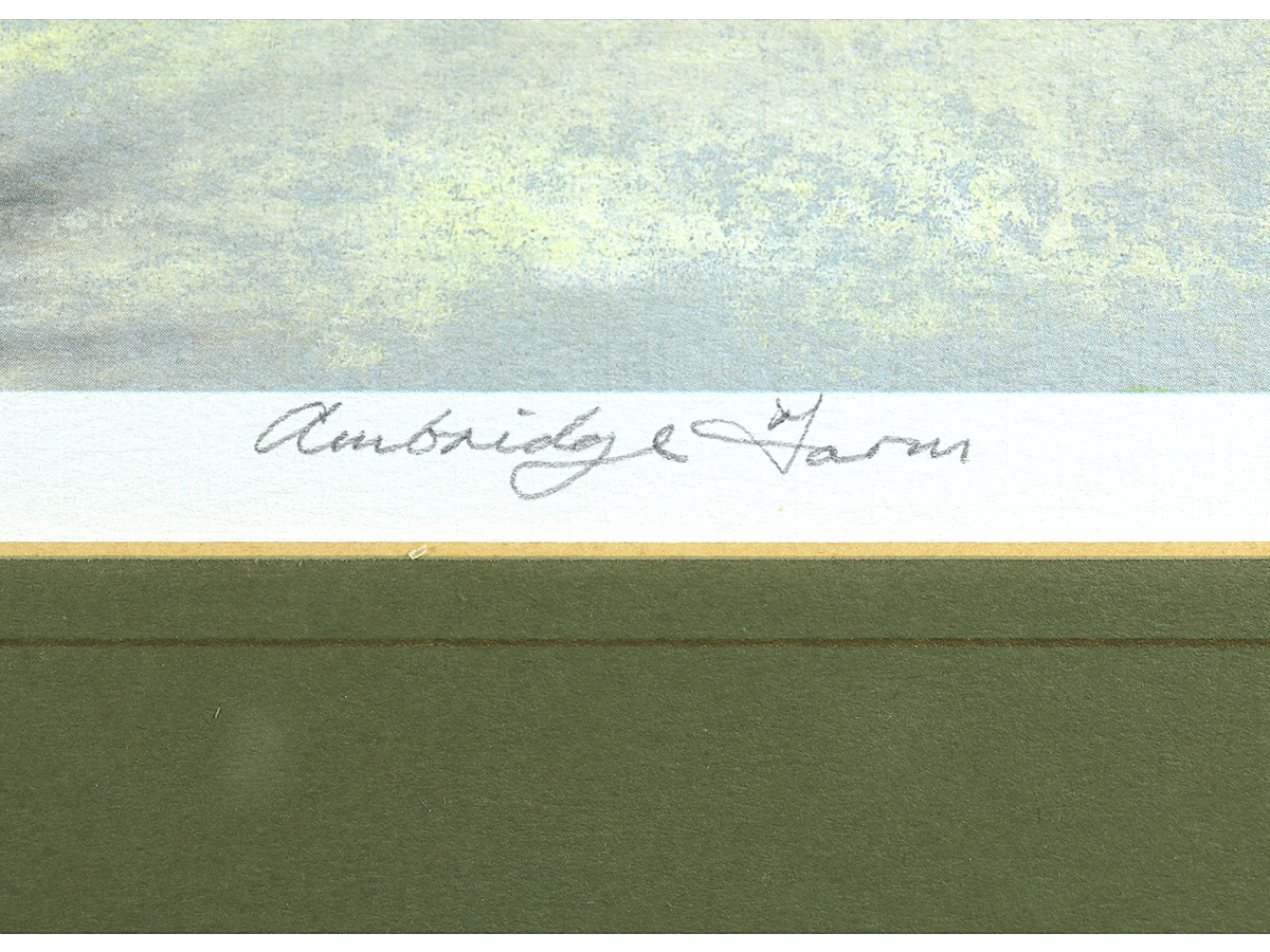 Ambrige Farm, Graham Dodd, Print Signed