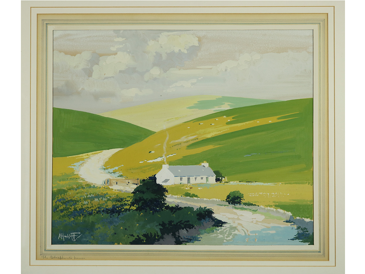 Shepherds House, Watercolour & Gouache