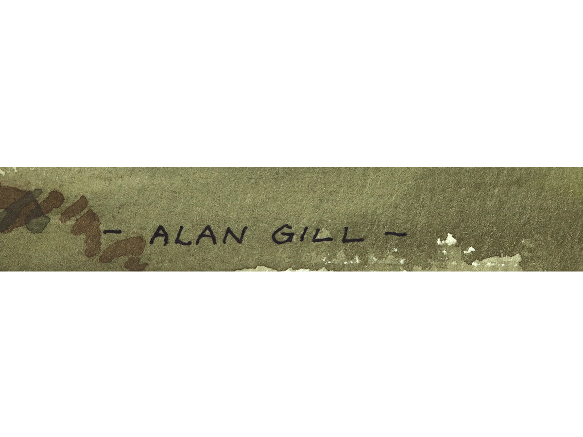 Alan Gill Watercolour
