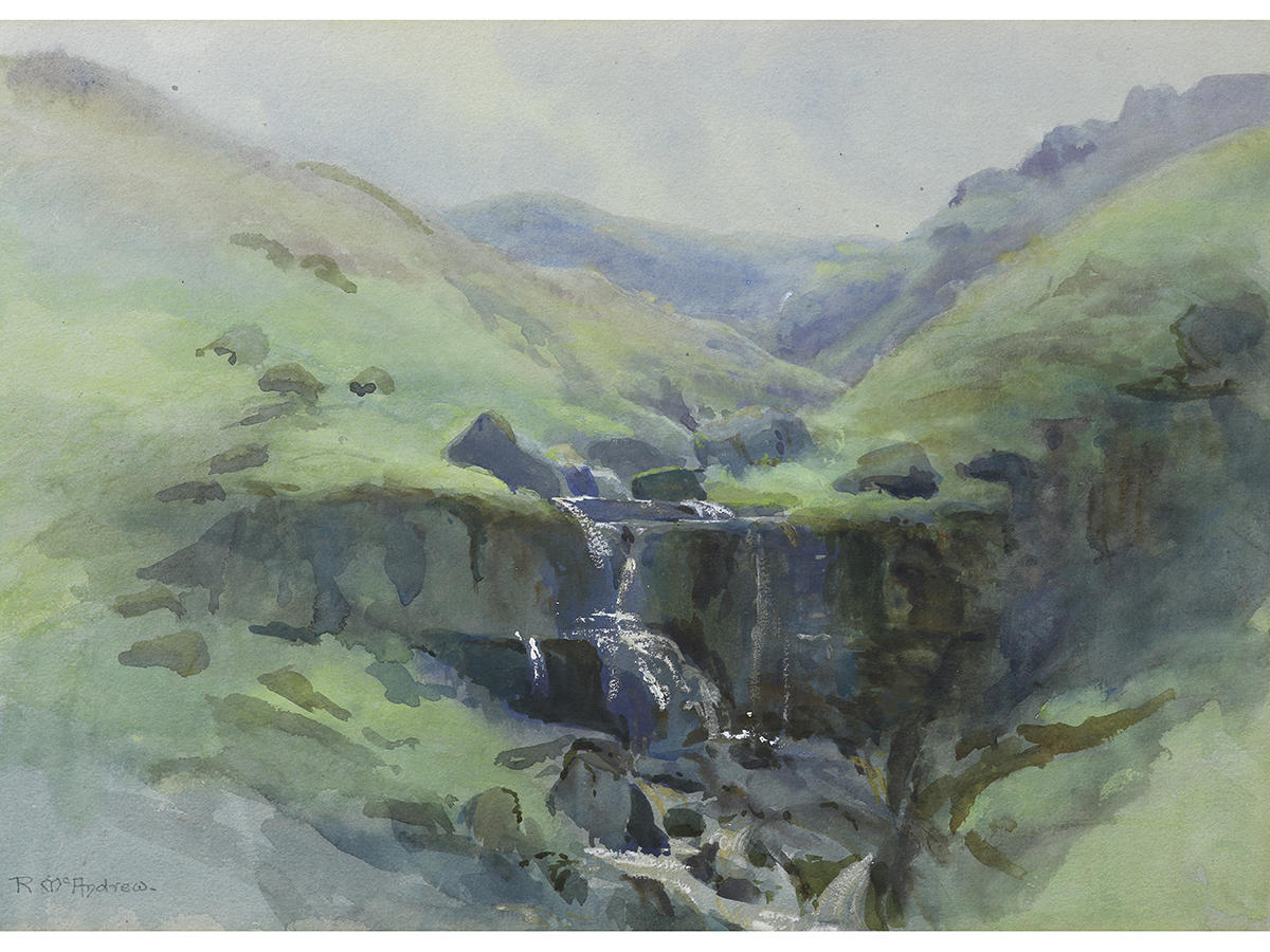 Westmorland Mountain Stream - original watercolour & gouache painting