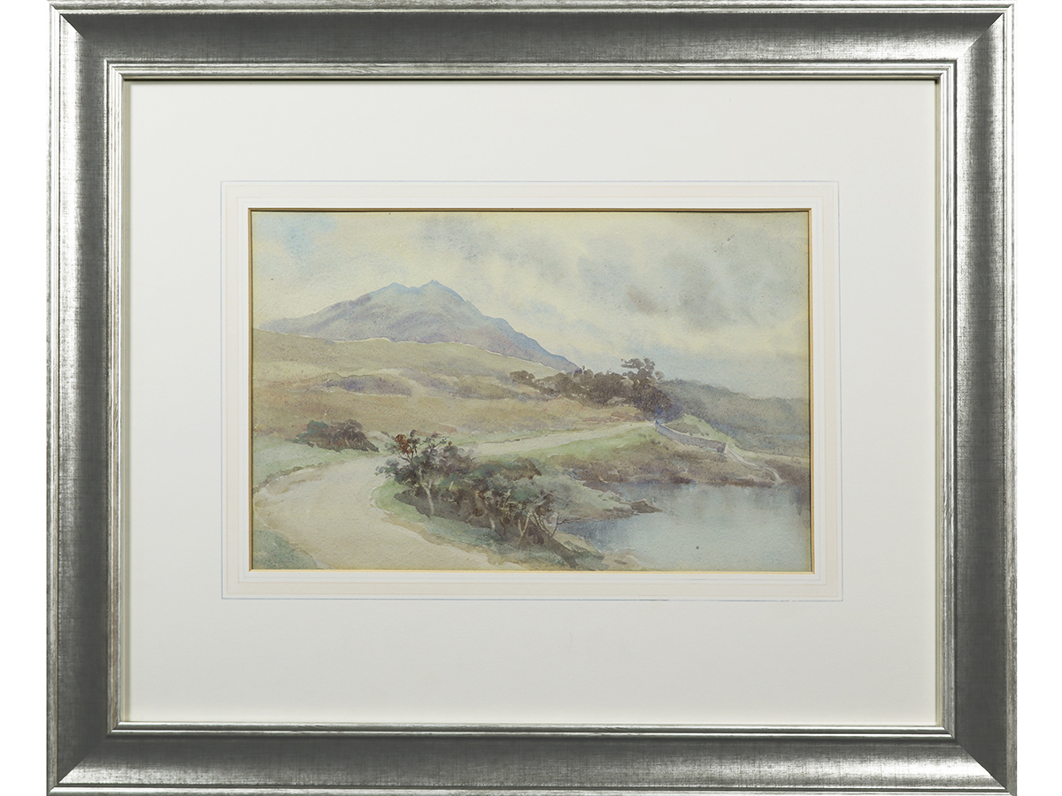 Irish Mountain Landscape - Watercolour