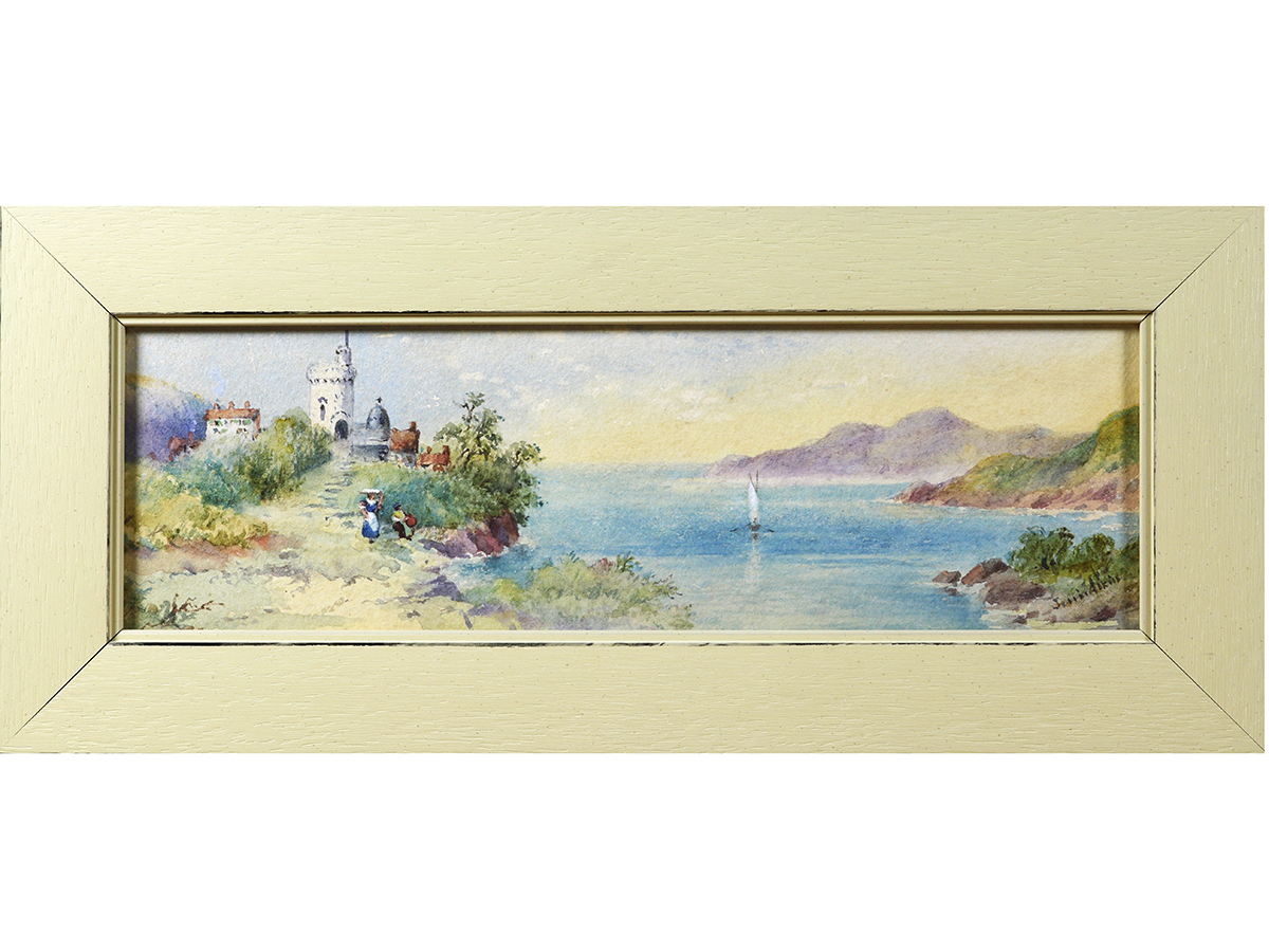 Antique Miniature Watercolour painting